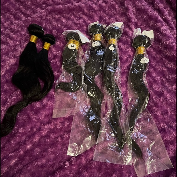 100% human hair bundles